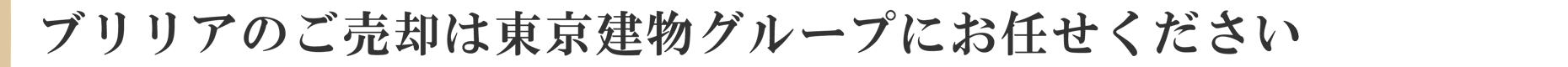 ブリリア有明スカイタワーのご売却は当社へお任せください